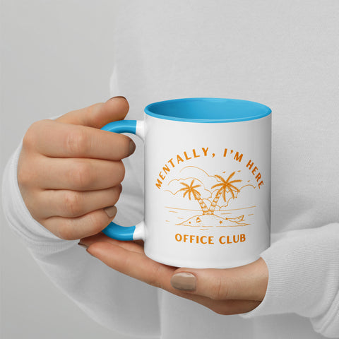 Mentally I'm Here Ceramic Mug - Left Coast Life